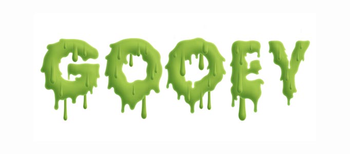 great gooey photoshop text tutorial l