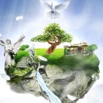 how to create a piece of heaven in photoshop