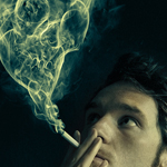 create an awesome smoky skull in photoshop