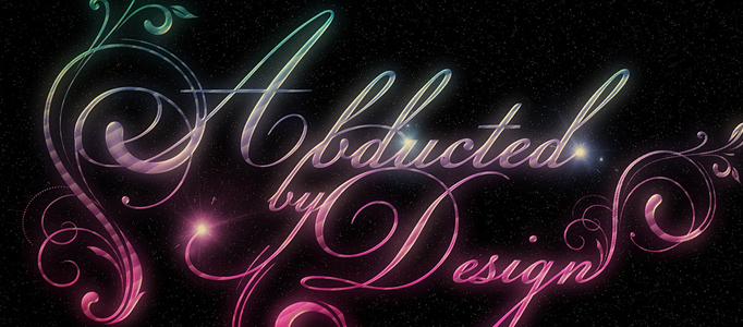 create colorful art words in photoshop l