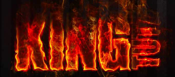 Apply Dramatic Fire Effect on Text using Photoshop L