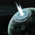 Create a Dramatic Impact to a Planet Scene
