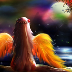 Create a Romantic Colourful Night Scenery