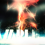 Design a Powerful Storm Effect for the Text