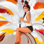 Lady Image Transformation to a Beautiful Artwork