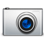 Digital Camera Icon in Photoshop