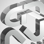 Silver Elegant D Text Effect