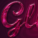 Create an Elegant Text Effect in Purple