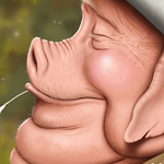 Painting an Excellent Cartoon Pig