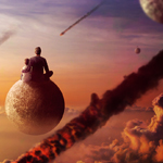 Create a Fantastic Meteor Flying Scene