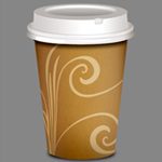 How To Design a Realistic Takeout Coffee Icon