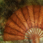 Design an Elegant Fan in Greens