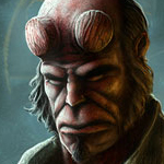 Excellent Drawing for a Movie Actor Hell Boy