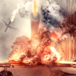 Generate a Fantastic War Scenery