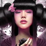 Create a Nice Lady Portrait in Japanese Style