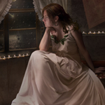 Create an Elegant Lady in a Night Scene