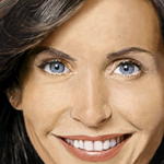 Painting a Nice Woman Portrait