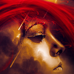 Making of a Lady Face Art