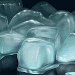 Drawing some Realistic Icy Cubes