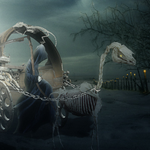 Making a Special Carriage in Night Scene