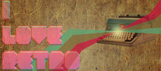 How to Design Retro Style Text L