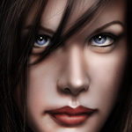 Painting a Beautiful Portrait for a Lady