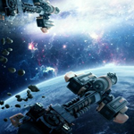 Create a Dramatic Spaceships Scene