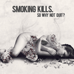 Create an Anti Smoke Advertisement Poster
