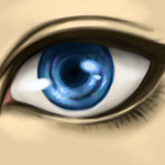 Drawing a Human Eye for Cartoon Character