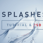 Idea of Making Splashes Refraction on an Image