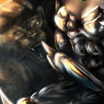 Painting a Nice Female Warrior in Photoshop