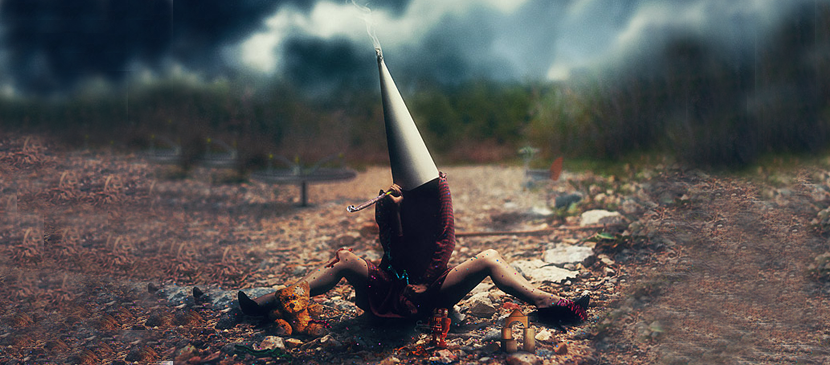 Photo Manipulation for a Conceptual Artwork L