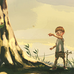 Painting a Happiness Scene for a Child