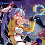 Design a Fantastic Battle Scene in Cartoon