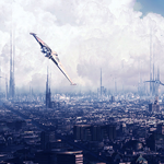 Develop a Modern City with Aircrafts using Photoshop