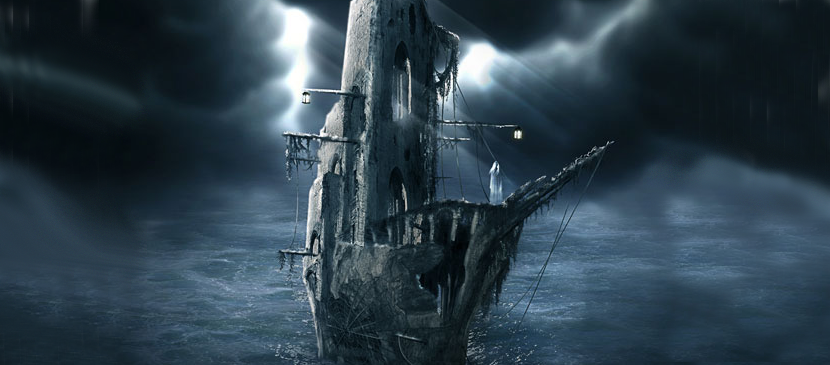 Making a Horrific Ghost Ship in Photoshop L