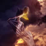 Create a Flying Lady in the Air