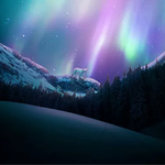 Making a Natural Snow Scene with Aurora