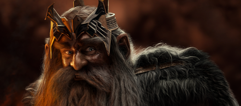 Painting Realistic Portrait for the King Thror L