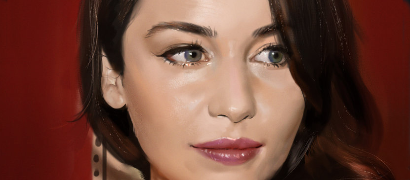 Workthrough for a Emilia Clarke Portrait L