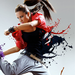 Create a Liquid Splashing Effect for a Dancer