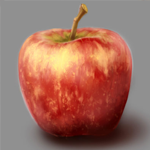 Drawing a Realistic Apple in Photoshop