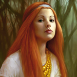 Painting a Nice Portrait for a Lady