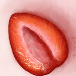Painting a Realistic Strawberry