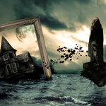 Surreal Composition for a Time Lost Scene