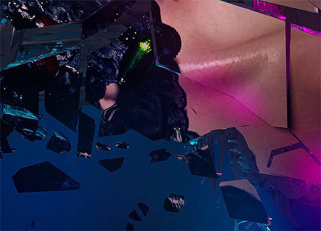 Make a Shattered Mirror Photoshop Effect