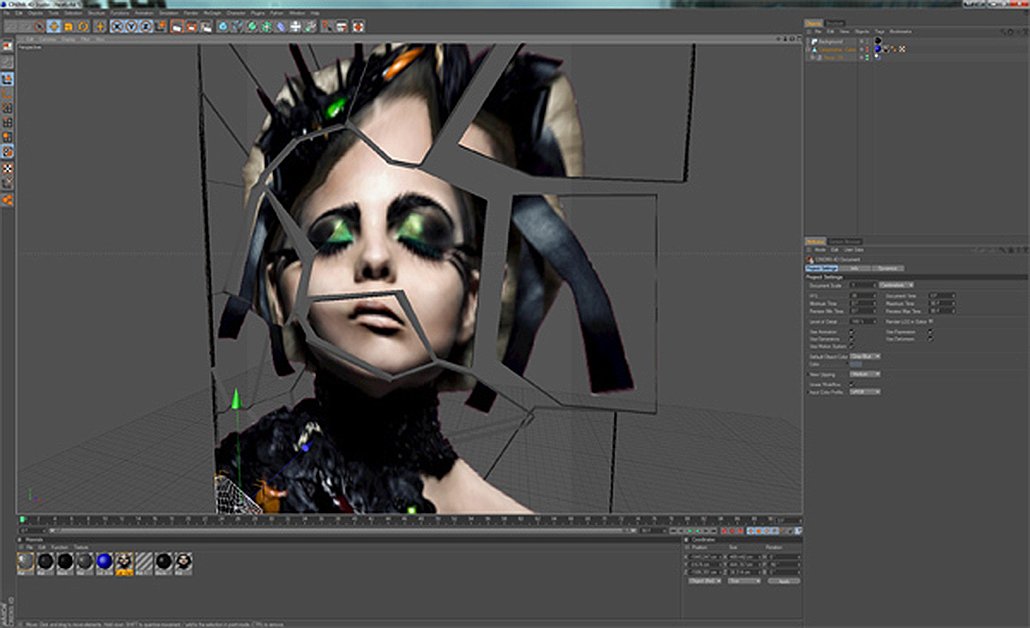 Make a Shattered Mirror Photoshop Effect