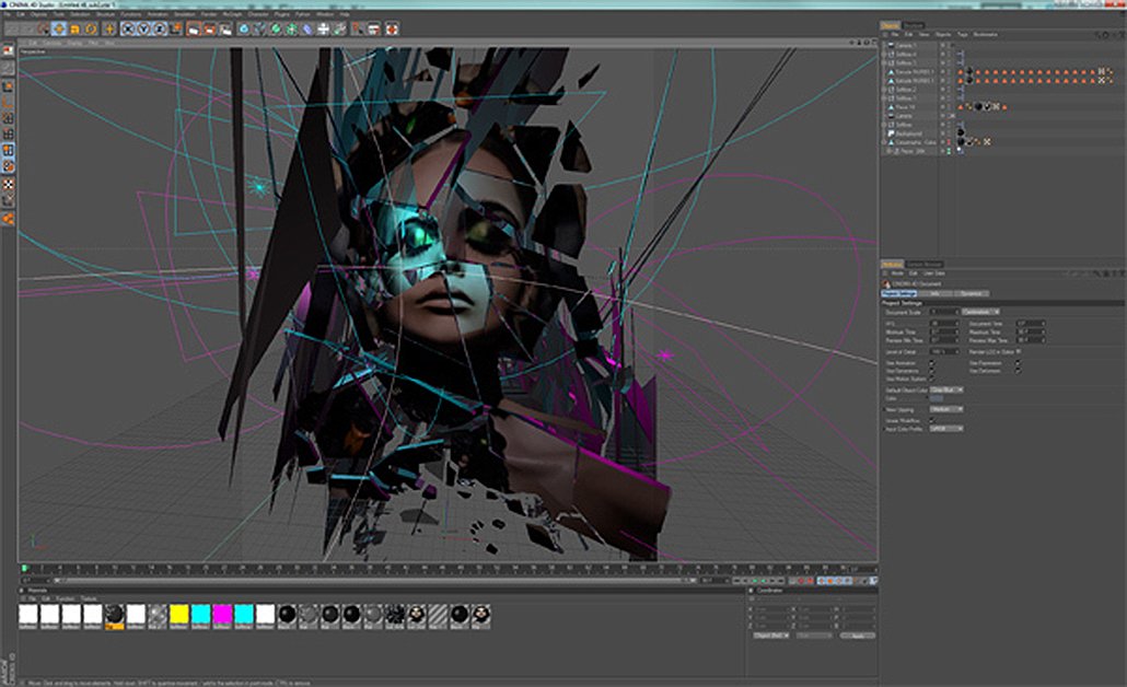 Make a Shattered Mirror Photoshop Effect