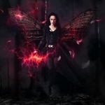 Making a Dark Angel in a Forest