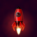 Learn How to Illustrate a Realistic Rocketship in Photoshop icon